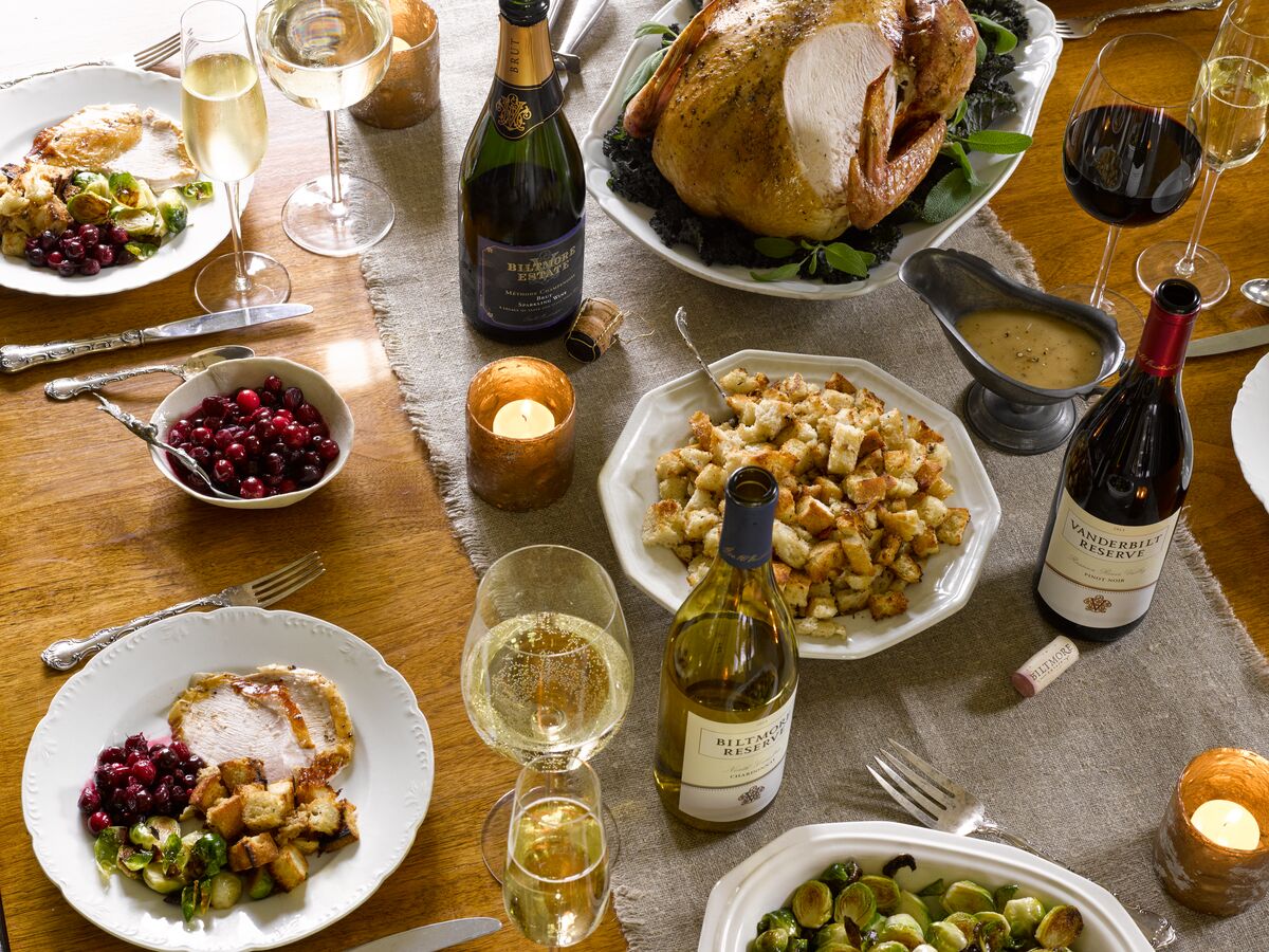 Set your Thanksgiving table with an assortment of Biltmore Wines