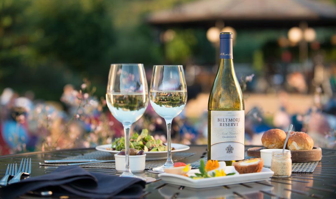 Discover Biltmore white wines like our Reserve Chardonnay
