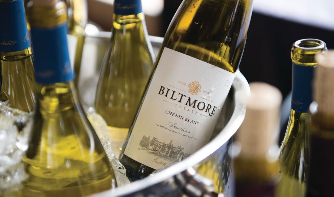 Biltmore Chenin Blanc in ice bucket