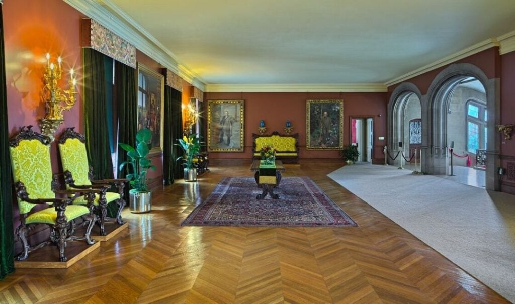 Long view of Second Floor Living Hall