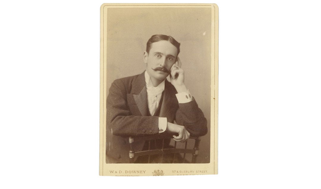 Photo of George Vanderbilt's cousin Clarence Barker