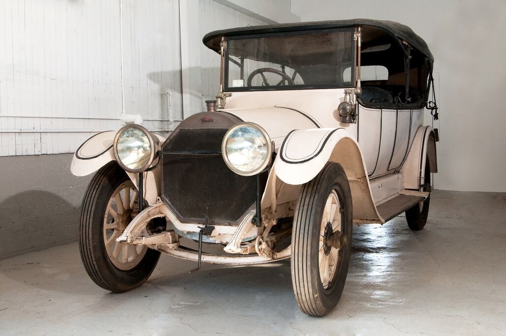 George Vanderbilt's 1913 Stevens-Duryea Model C-Six, the only automobile remaining in the Biltmore collection.