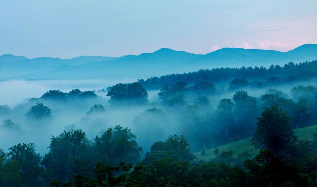 Mountain views at Biltmore