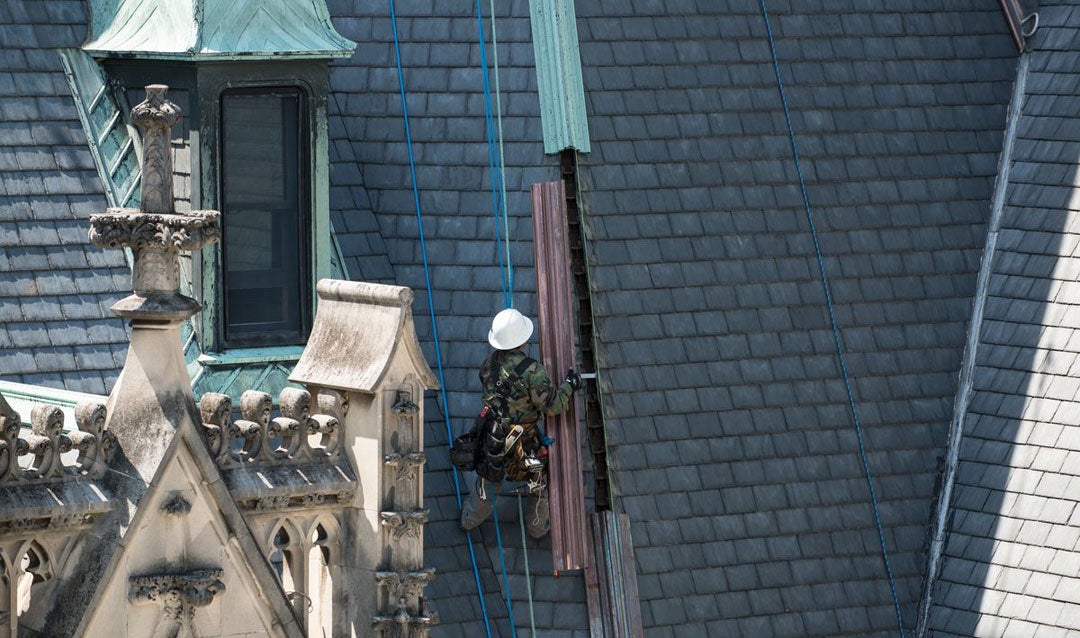 Restoring our roof at Biltmore House
