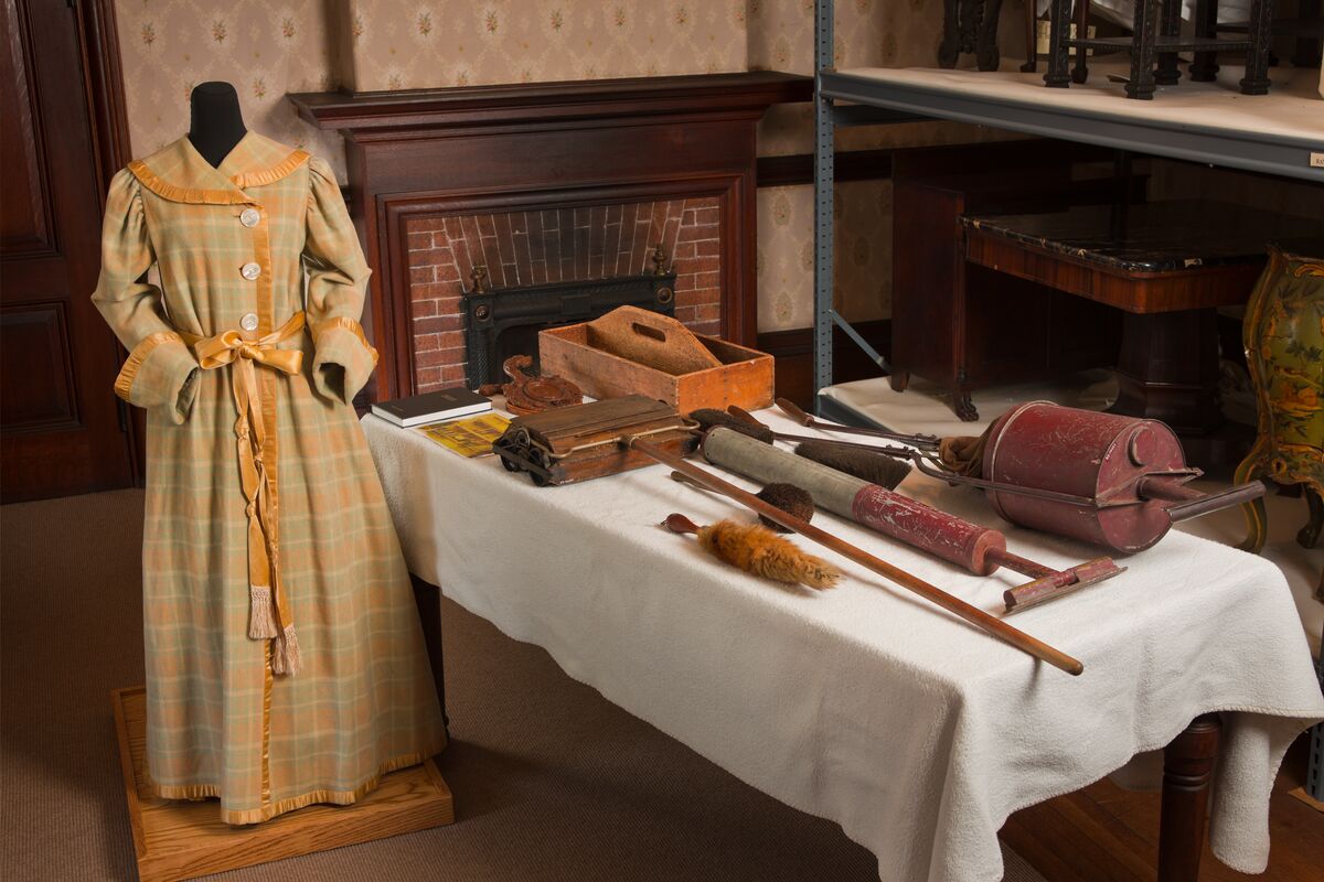 Housekeeper's room in Biltmore House.