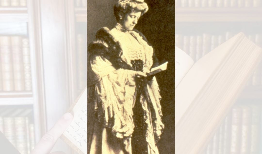 Archival photograph of Edith Wharton.