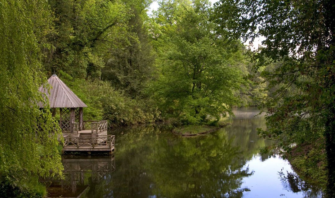 Boat House at the Bass Pond