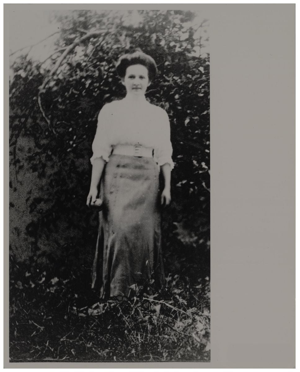 An archival photograph of Edith Vanderbilt’s Lady’s Maid Martha Laube. Photograph courtesy of A. Babette Schmid Schmaus.
