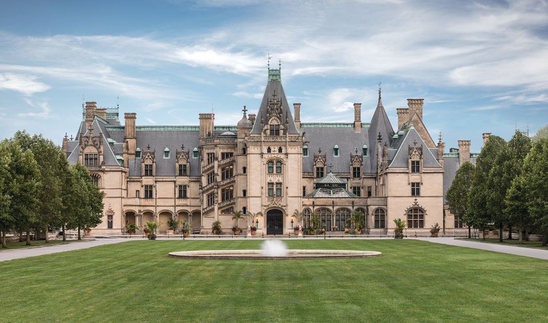 Front façade of America's Largest Home