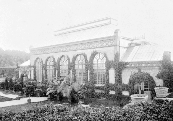 Biltmore Gardens Railway recreation of Conservatory