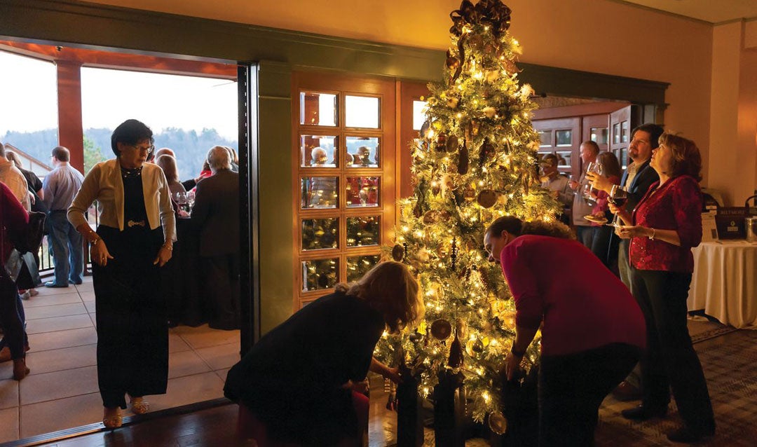 Vanderbilt Wine Club Christmas party