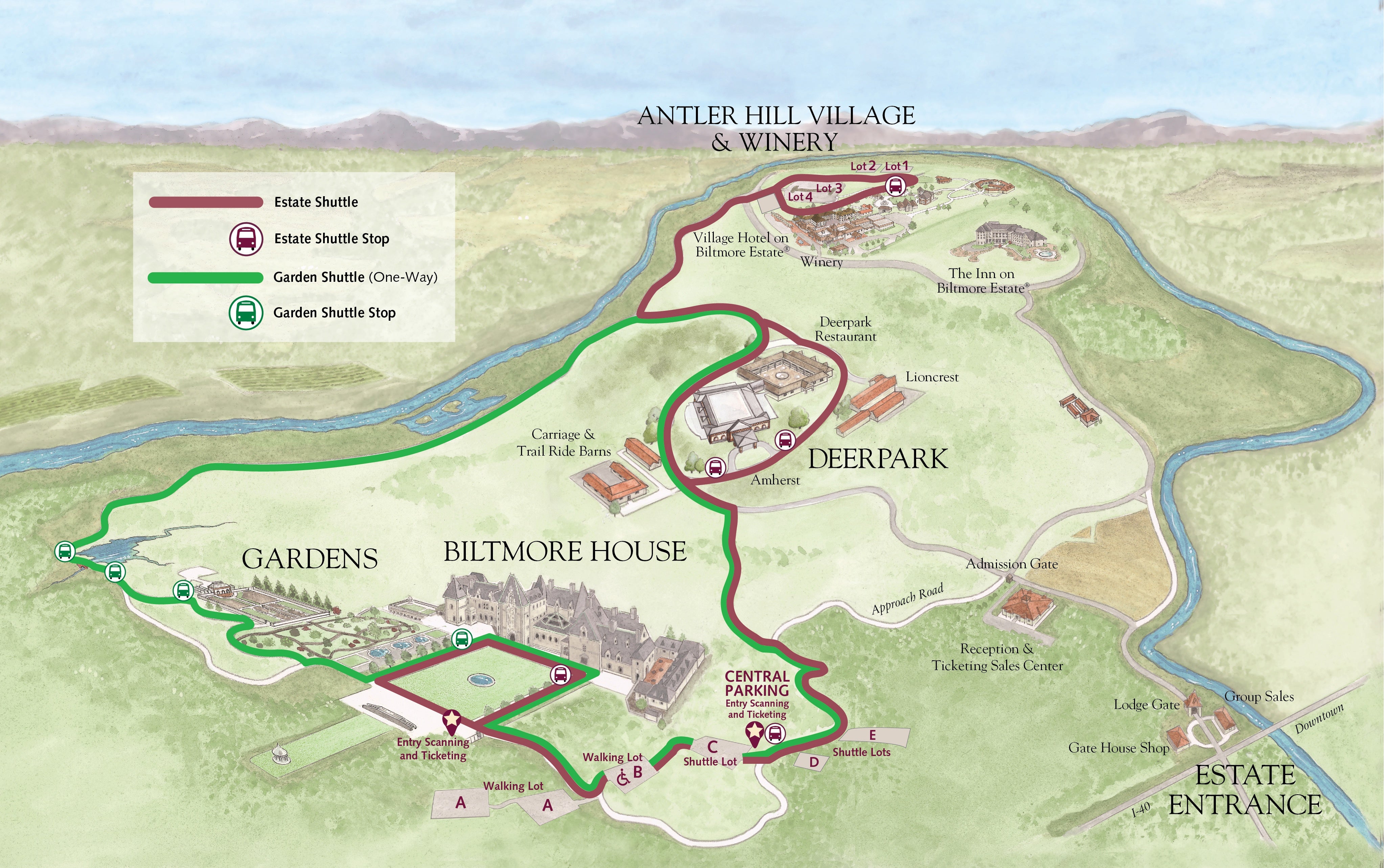 Biltmore Village Map Printable