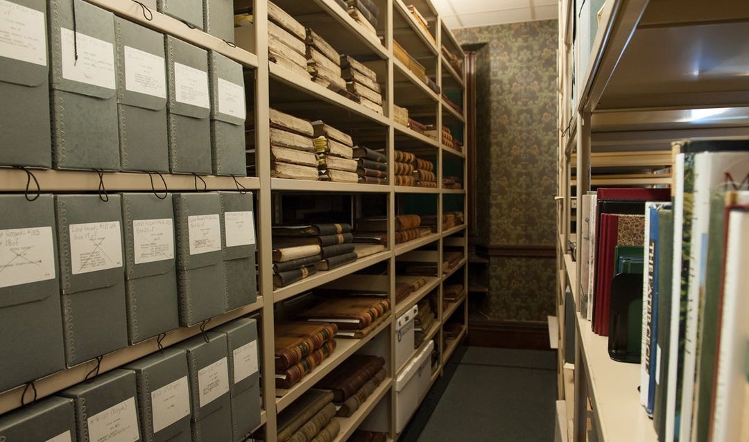 Archival Documents stored in Biltmore's Collection