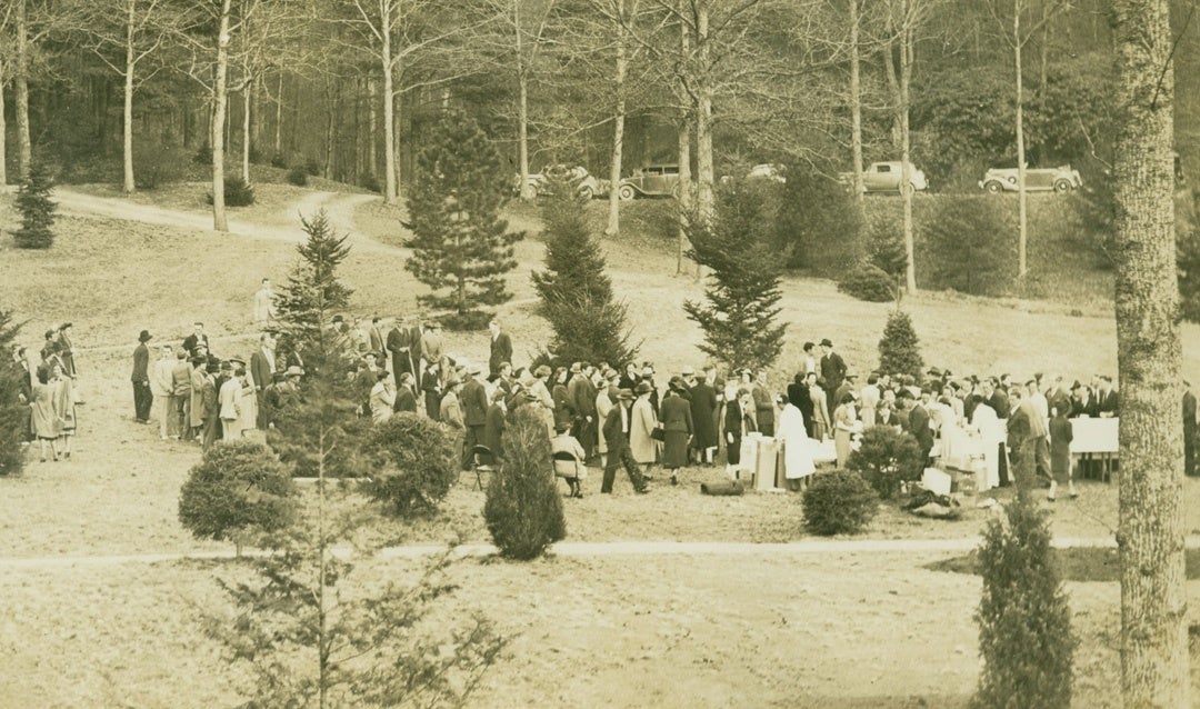 Azalea Garden Ceremony, 1940