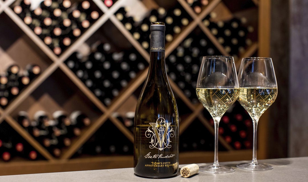 Biltmore Winery celbrates 35 years with a special Chardonnay