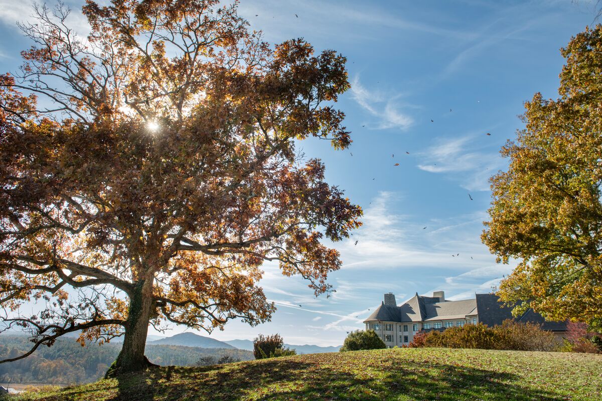 Fall color at The Inn on Biltmore Estate