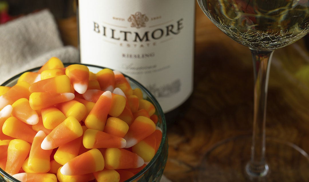 Halloween How-to: Pairing Biltmore wine with candy corn