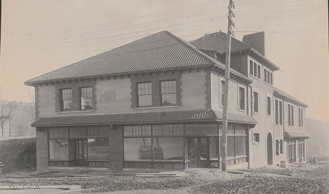 Young Men’s Institute in downtown Asheville, designed by Richard Sharp Smith, ca. 1893