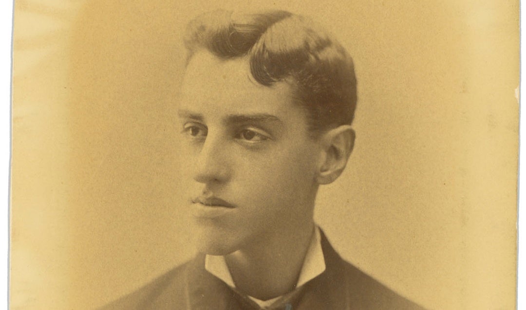 Portrait of young George Vanderbilt, 1878