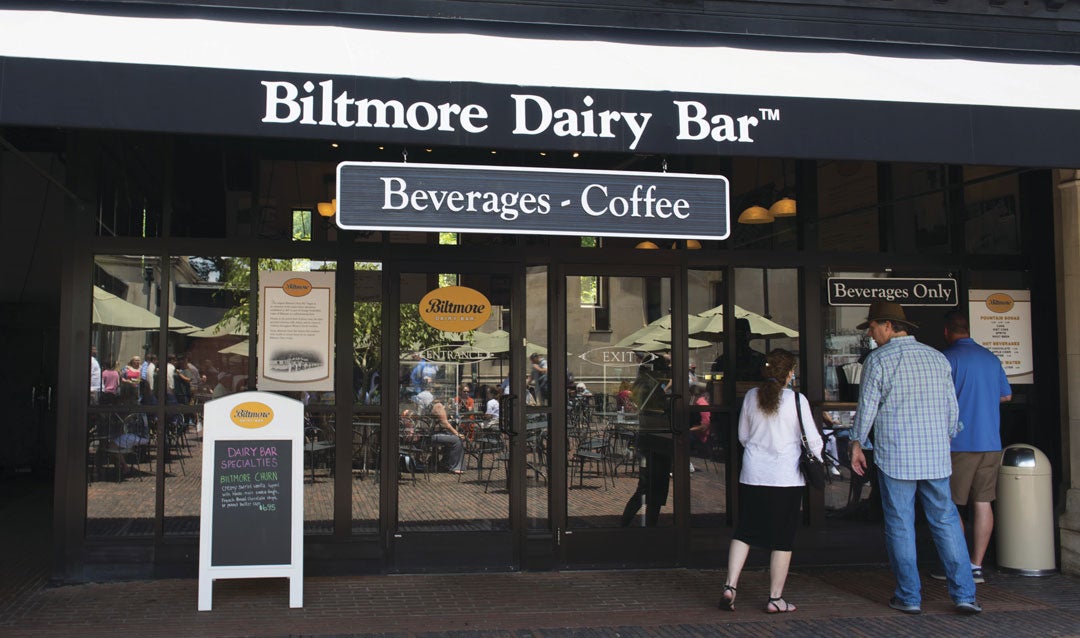 Guests entering Biltmore Dairy Bar®