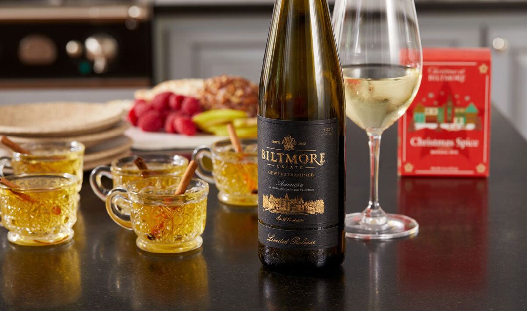 Biltmore wine with mulling spices