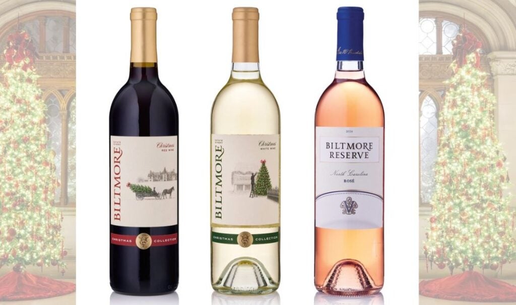 Biltmore Estate Winery Tree-Raising Trio