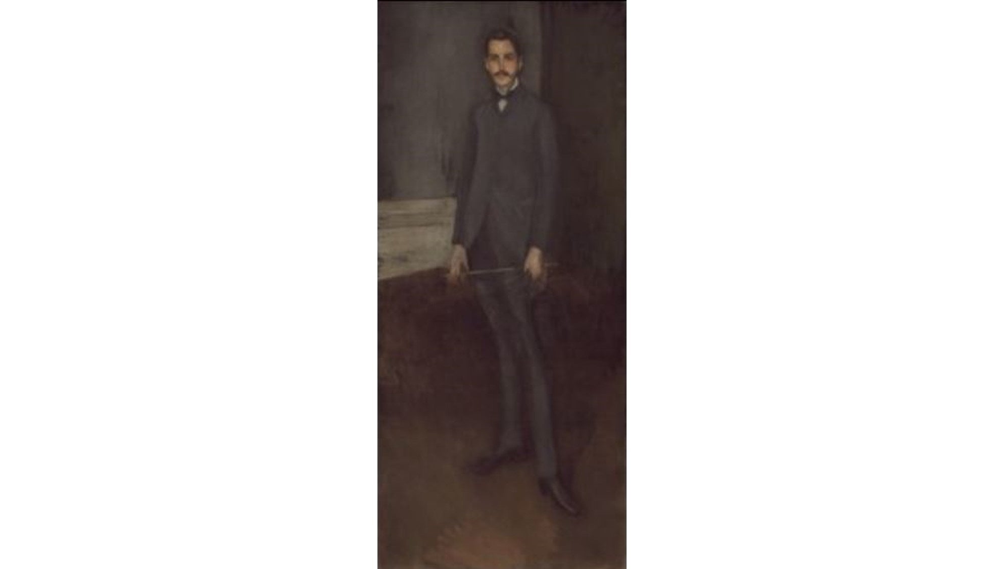 George Vanderbilt portrait by James Whistler