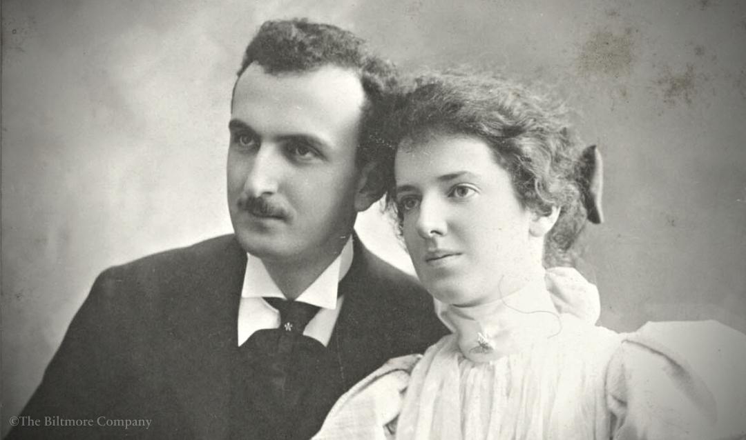 Biltmore Honeymooners Ernesto and Edith Fabbri, c. 1896