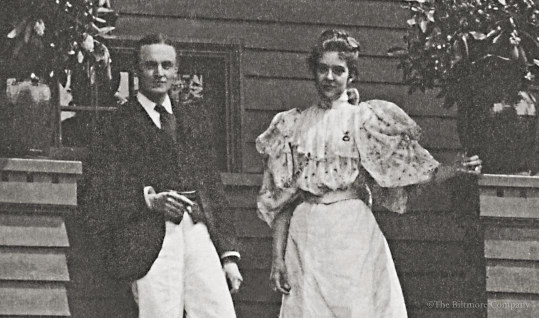Jay and Adele Burden honeymooned at River Cliff Cottage on Biltmore Estate, c. 1895