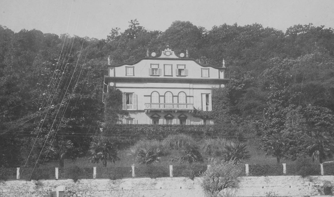 Villa Vignolo near Stresa, Italy, c. 1898. George and Edith Vanderbilt spent their four-month honeymoon at Lake Maggiore, and they took short trips to various Italian museums and galleries.