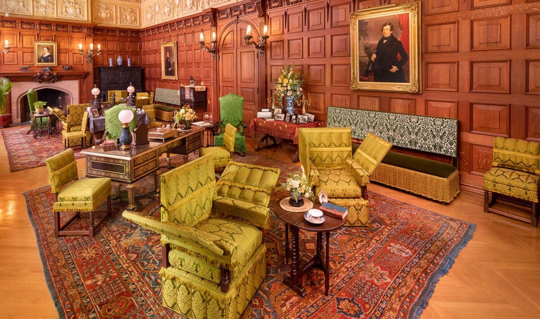 For National Preservation Month, we showcase the restoration of the Oak Sitting Room
