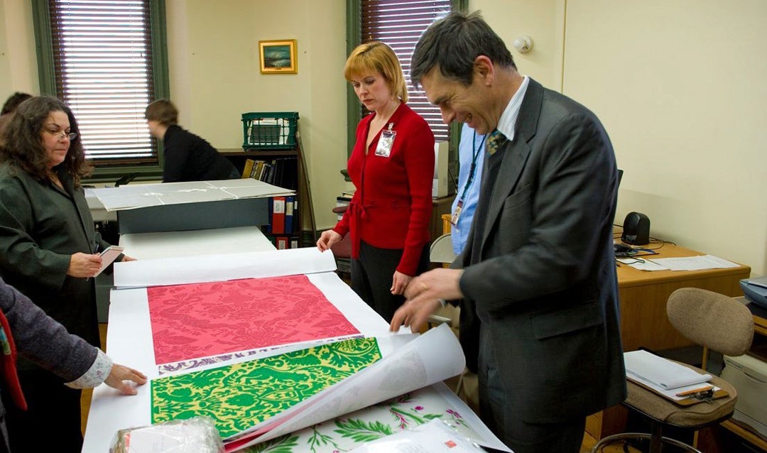 Biltmore’s Museum Services team, which includes curators, conservators, and collections specialists, spent more than three years on this extensive restoration.