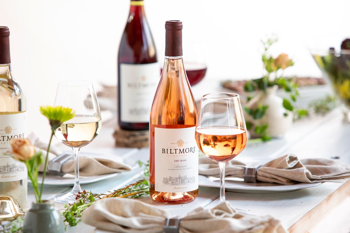 Sweeten the long days of summer with this delightful sangria cocktail featuring Biltmore Estate Dry Rosé