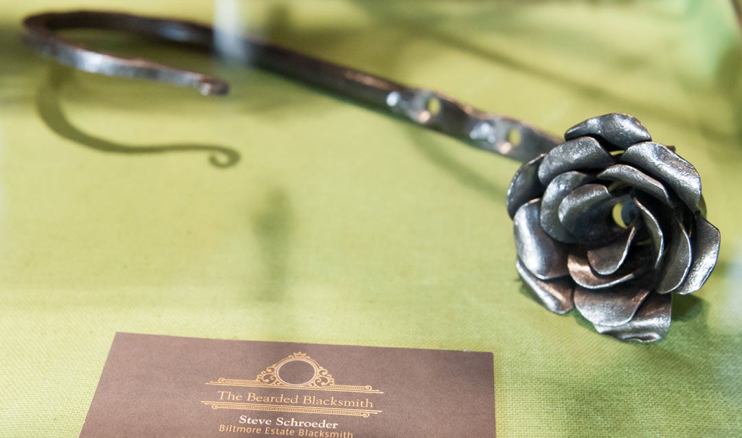 Our blacksmith’s rose hooks sell out incredibly quickly and because of the nature of the craft, they’re only available on the estate.