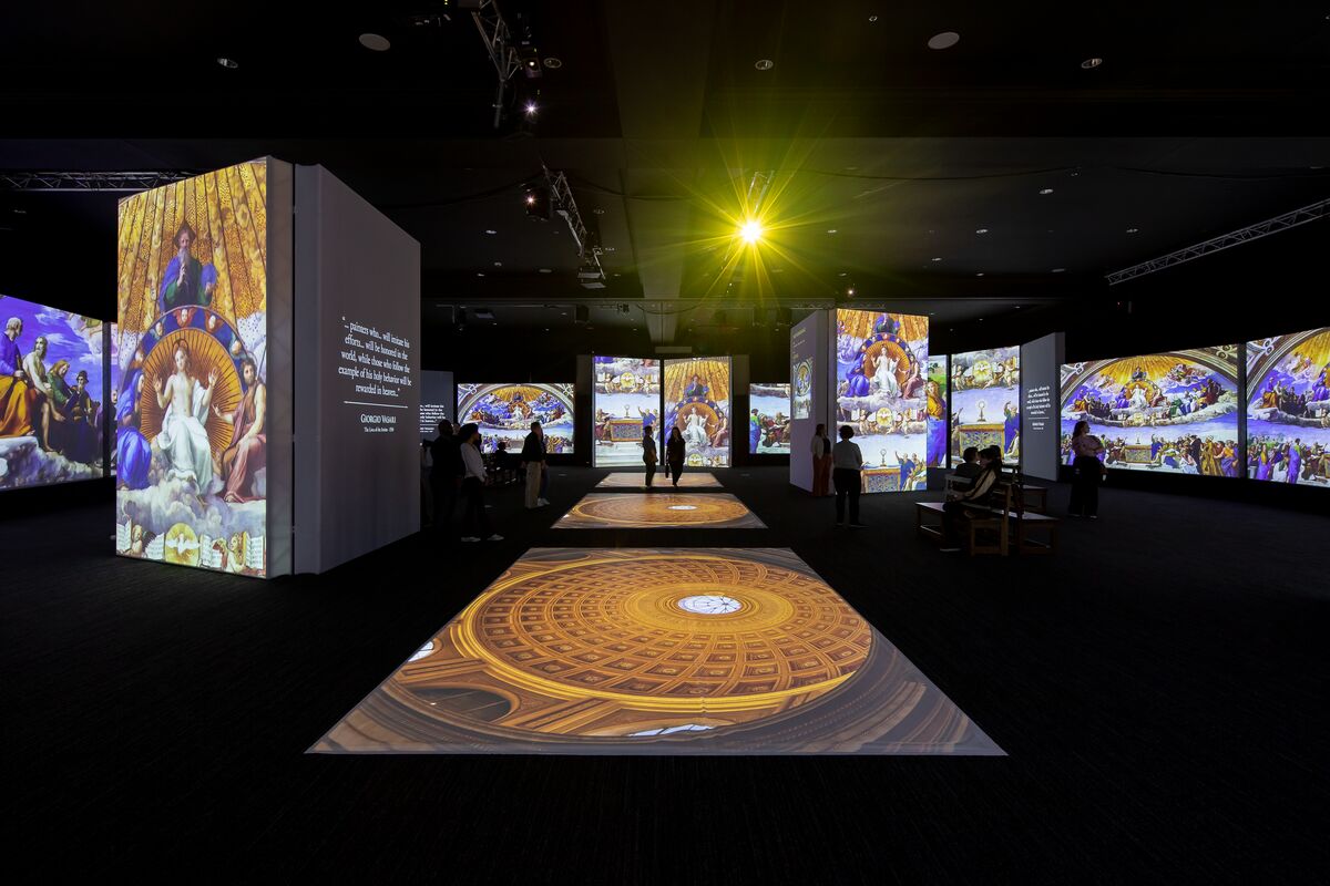 Be transported to Italy with the larger-than-life “Italian Renaissance Alive” digital art exhibition on display in Amherst.