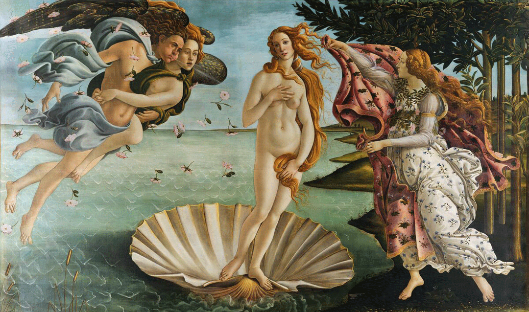 The Birth of Venus by Botticelli