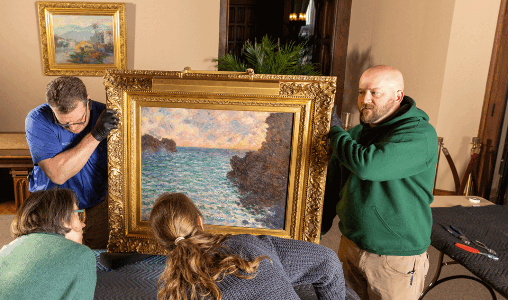 Painting Conservation For A Landmark Destination