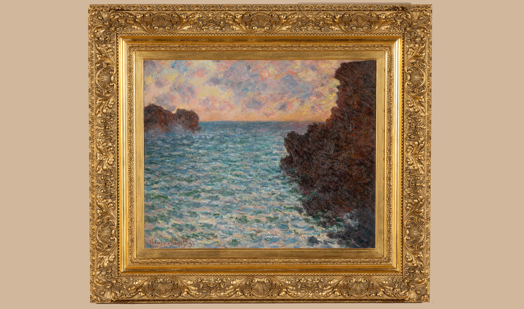 Belle-Île, le chenal de Port-Goulphar seascape painting by Claude Monet