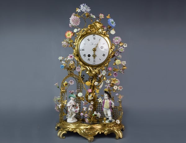 Louis XV mantel clock<br>c. 1760