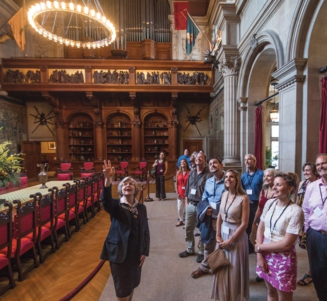 Group Tour in Biltmore House