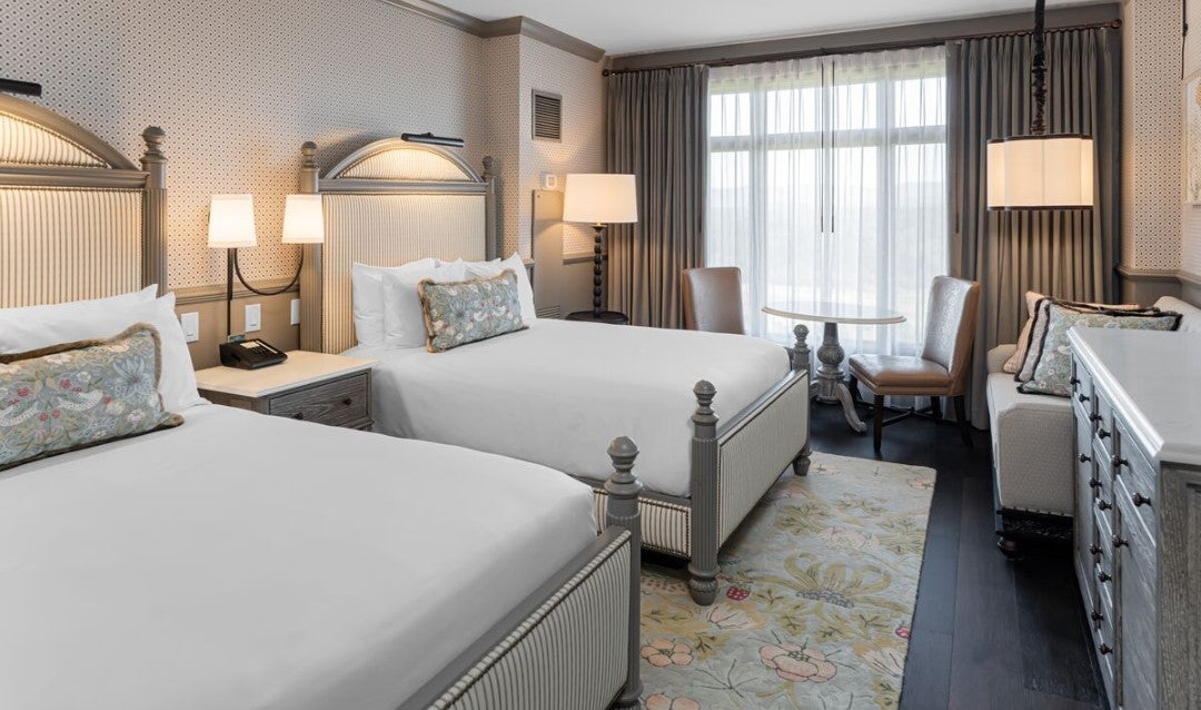 Double Deluxe Room at The Inn on Biltmore Estate.