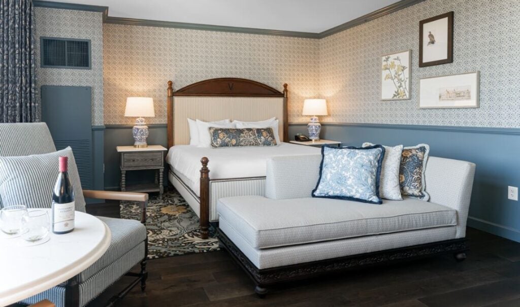 Grand King Room at The Inn on Biltmore Estate.