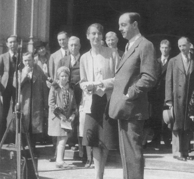John and Cornelia Cecil Opening Biltmore House