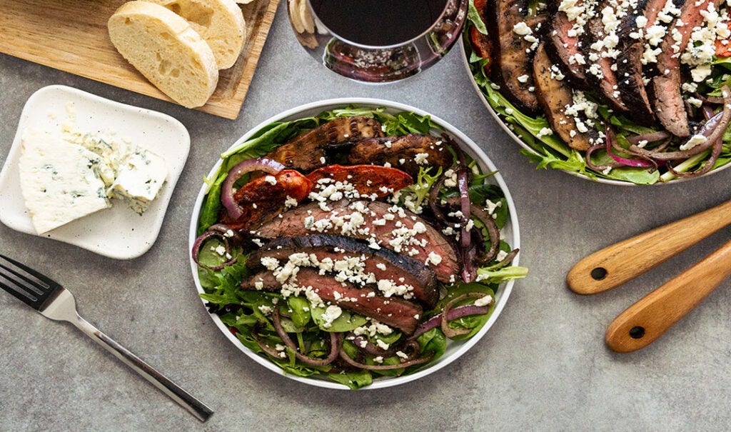Grilled Flank Steak Salad