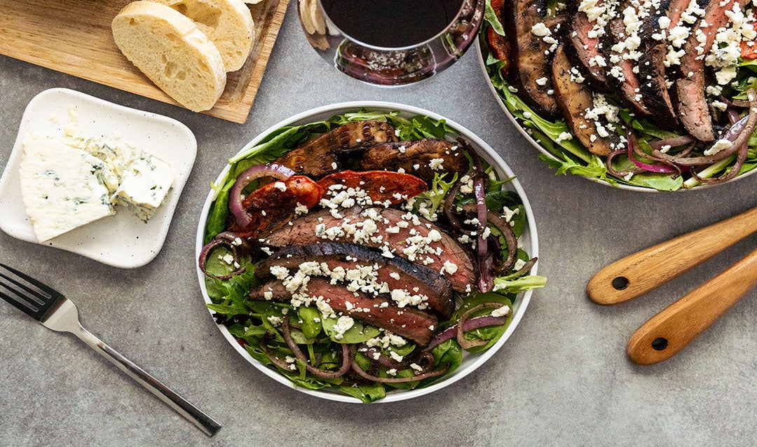 Grilled Flank Steak Salad