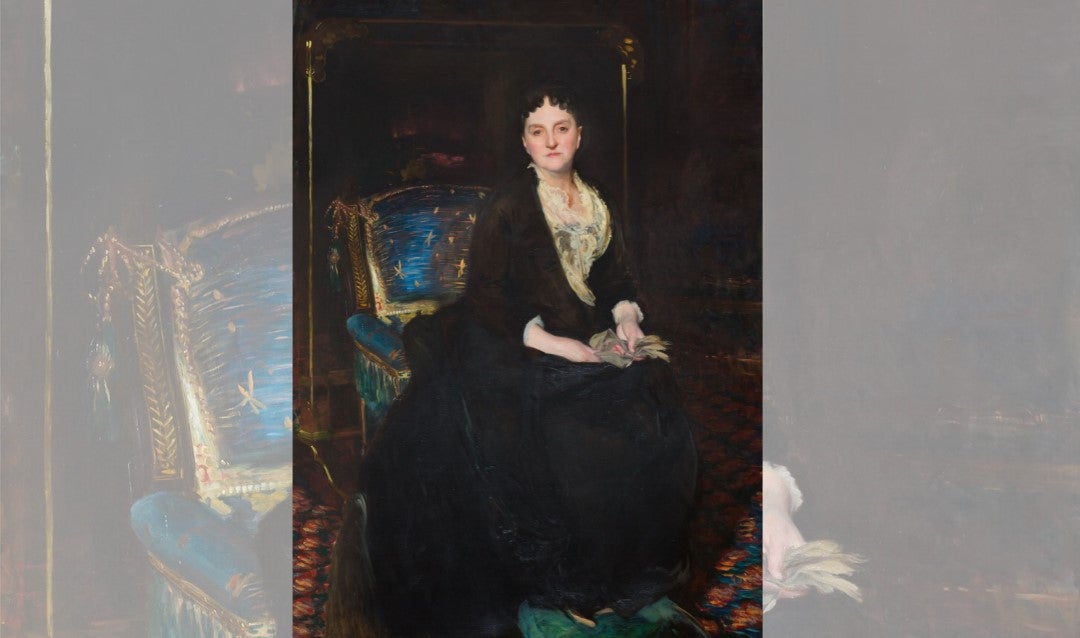 Sargent portrait of George Vanderbilt's mother Maria Louisa Kissam Vanderbilt.