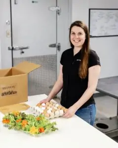 Sarah Legg, Agriculture Logistics Coordinator