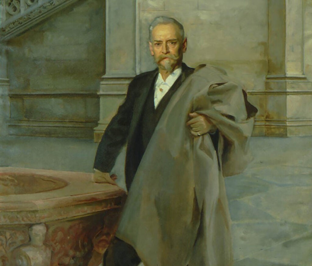 Painting of Richard Morris Hunt