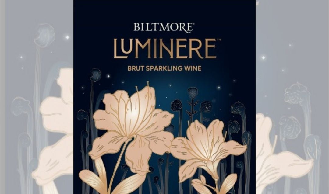 Luminere Sparkling Wine label.