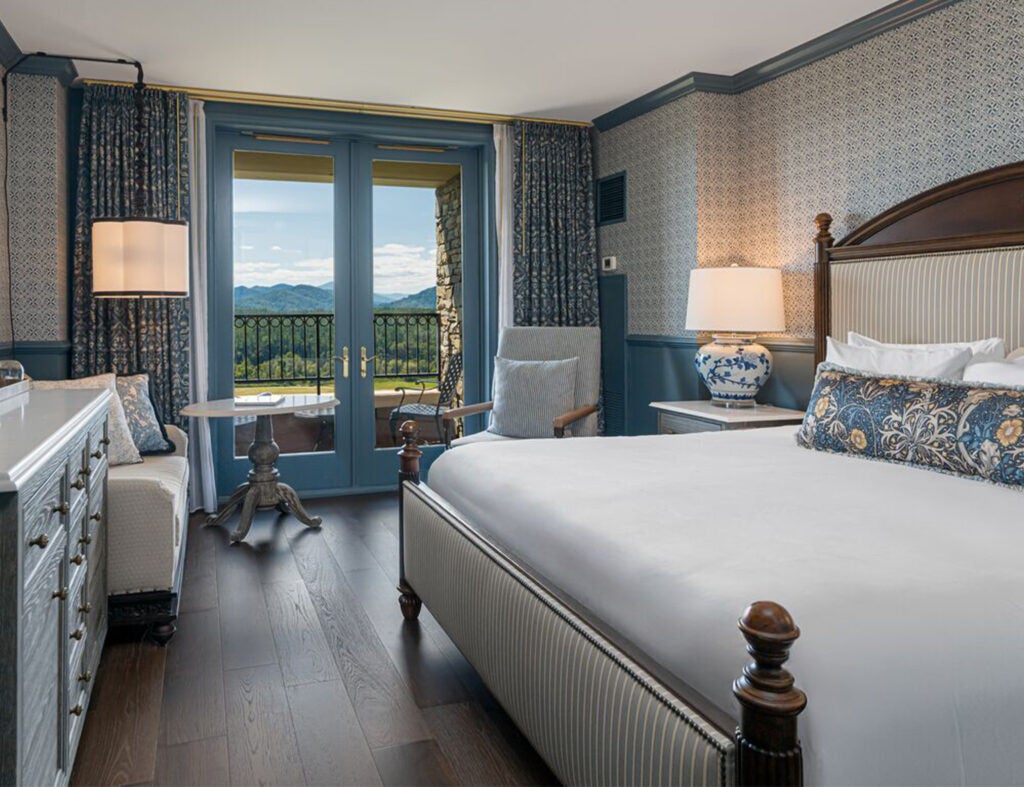 Renovated room at The Inn